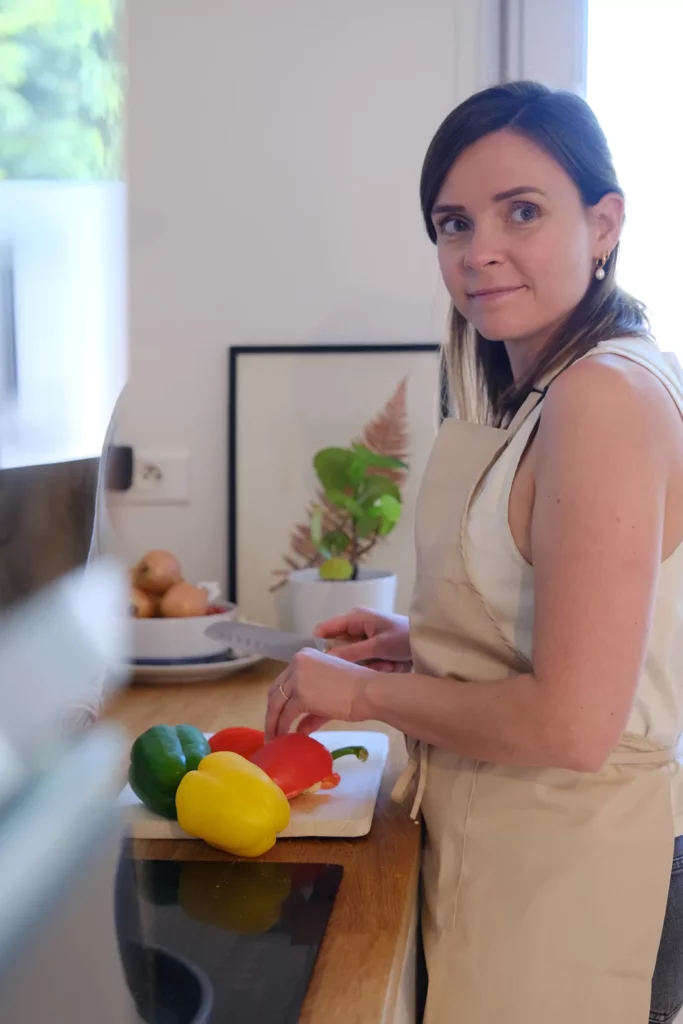 Chantal Klippert en cuisine
